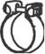 VW 2E0253725 Clamp, exhaust system